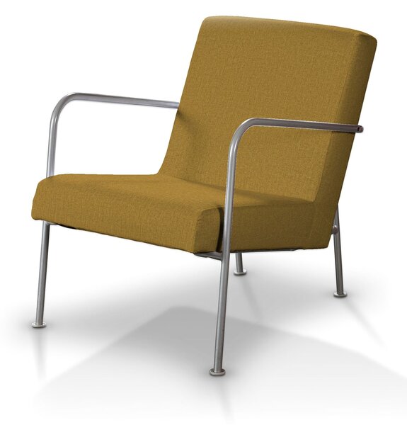 Pokrowiec na fotel Ikea PS kolor żółty tkanina strukturalna