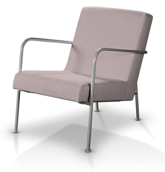 Pokrowiec na fotel Ikea PS kolor różowy tkanina strukturalna