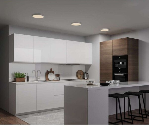 Lampa Sufitowa Nordlux, ściemnialny, biały, salon, tworzywo sztuczne