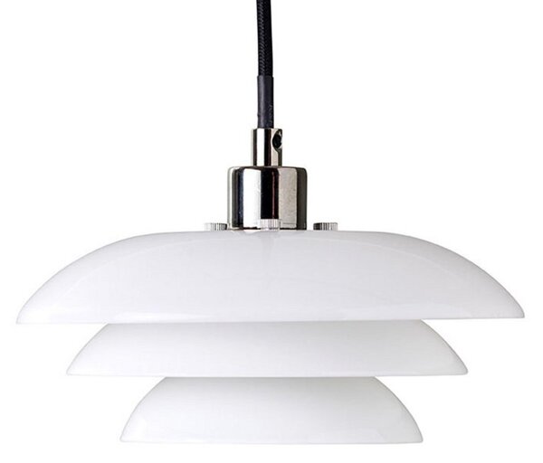 Lampa Wisząca Dyberg Larsen, DL20, ściemnialny, biały, salon, szkło, skandynawski