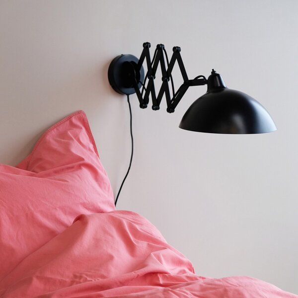 Lampa Ścienna Dyberg Larsen, Futura, czarny, salon, metal, design