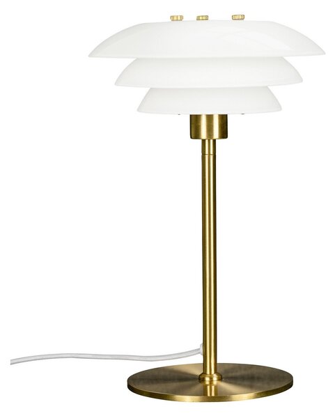 Lampa Stołowa Dyberg Larsen, DL20, złoty | mosiężny, salon, metal, skandynawski