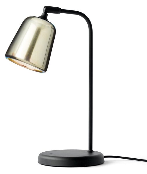 Lampa Stołowa New Works, Material The Originals, ściemnialny, czarny, salon, metal, design