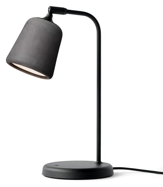 Lampa Stołowa New Works, Material The Originals, ściemnialny, czarny, salon, metal, design