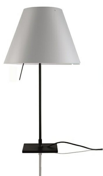 Costanzina Lampa Stołowa Czarno/Mistic White - Luceplan