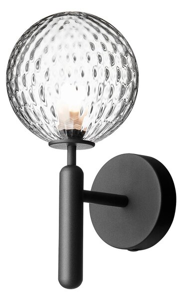 Lampa Ścienna Nuura Aps, Miira Wall, ściemnialny, czarny, salon, metal, design