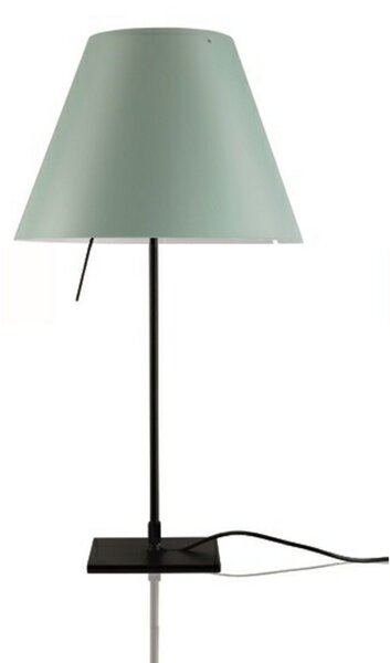 Costanzina Lampa Stołowa Czarno/Comfort Green - Luceplan