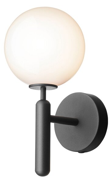 Lampa Ścienna Nuura Aps, Miira Wall, ściemnialny, czarny, salon, metal, design