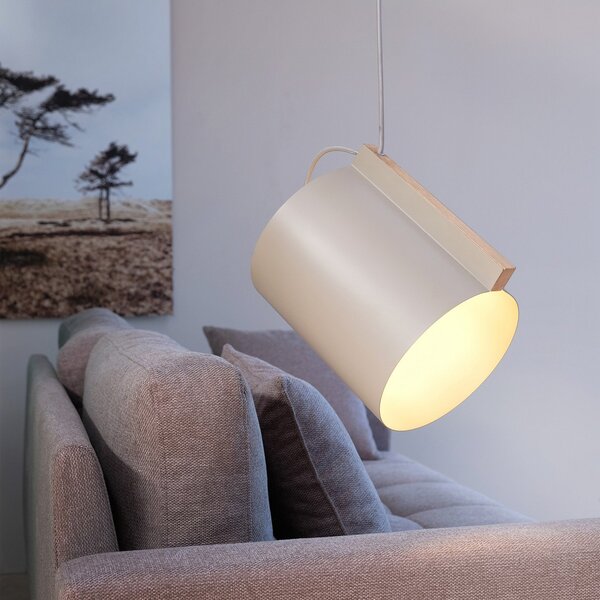 Lampa Wisząca Dyberg Larsen, Wum, ściemnialny, szary, salon, metal, design