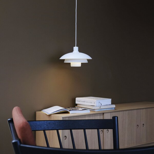 Lampa Wisząca Dyberg Larsen, Morph, ściemnialny, biały, salon, metal, design