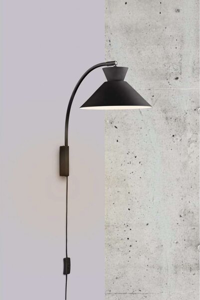 Lampa Ścienna Nordlux, czarny, salon, metal