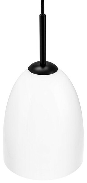 Lampa Wisząca Dyberg Larsen, Jazz, ściemnialny, biały, salon, szkło, skandynawski