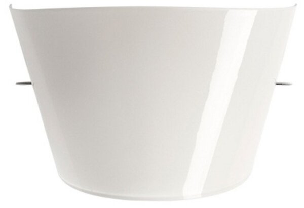 Lampa Ścienna Foscarini, biały, salon, szkło