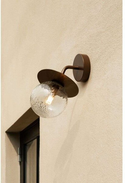 Zewnętrzna Lampa Nuura Aps, Liila, ściemnialny, antyczny mosiądz, taras, metal, skandynawski