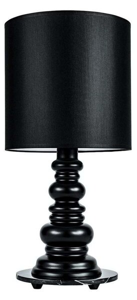 Lampa Stołowa DESIGN BY US, czarny, salon, szkło