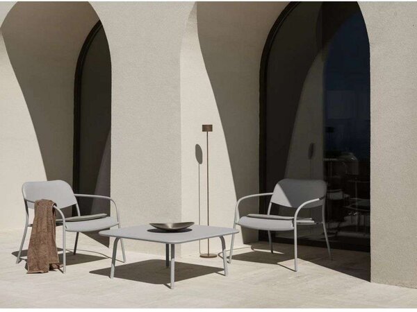 Zewnętrzna Lampa Blomus, ściemnialny, brąz rdzawy, taras, aluminium
