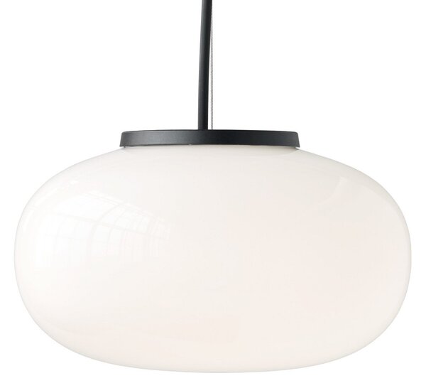 Lampa Wisząca New Works, Karl-Johan Small, biały, salon, szkło, design