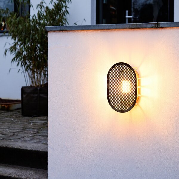 Zewnętrzna Lampa DESIGN BY US, Night Rider, ściemnialny, złoty | mosiężny, mosiądz, design