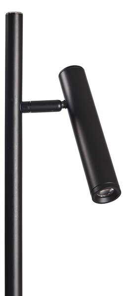 Lampa Stołowa Dyberg Larsen, Carlo, ściemnialny, czarny, gabinet | pracownia, metal, skandynawski