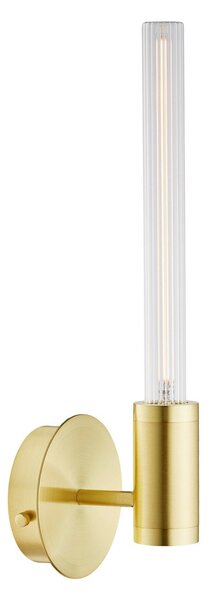 Lampa Ścienna DESIGN BY US, Liberty Single, ściemnialny, złoty | mosiężny, salon, metal, design