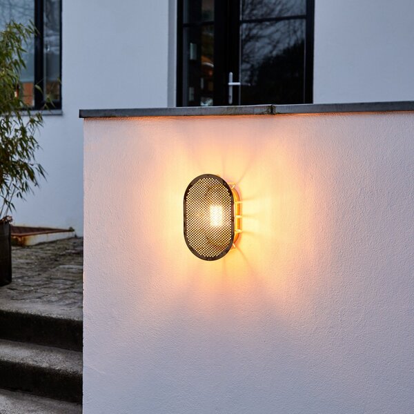 Zewnętrzna Lampa DESIGN BY US, Night Rider, ściemnialny, złoty | mosiężny, mosiądz, design