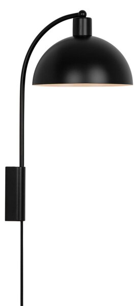 Lampa Ścienna Nordlux, Ellen 20, czarny, salon, metal, skandynawski