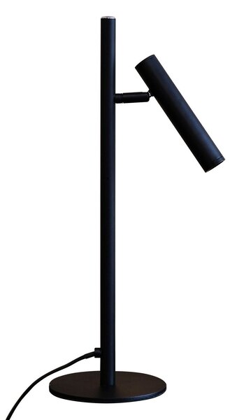 Lampa Stołowa Dyberg Larsen, Carlo, ściemnialny, czarny, gabinet | pracownia, metal, skandynawski