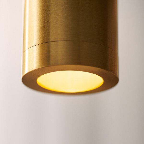 Lampa Wisząca DESIGN BY US, Liberty Spot, ściemnialny, złoty | mosiężny, salon, metal, design