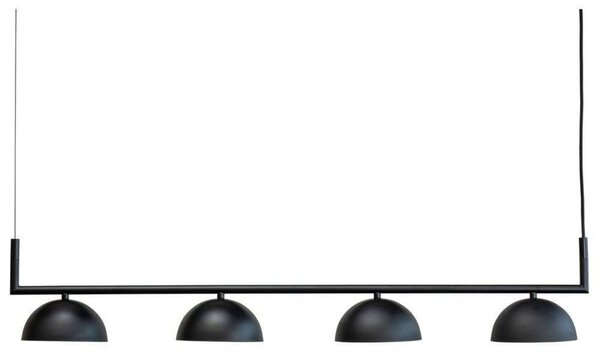 Lampa Wisząca Dyberg Larsen, Stockholm, ściemnialny, czarny, kuchnia, metal, skandynawski