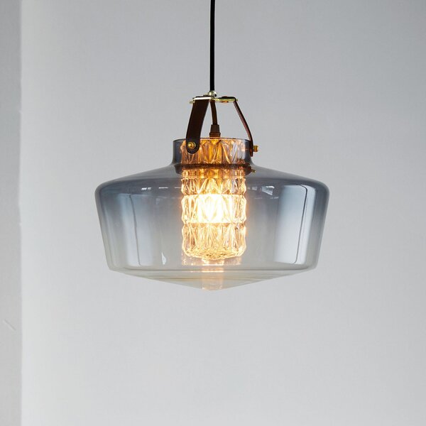 Lampa Wisząca DESIGN BY US, Addicted To Us, ściemnialny, szary, salon, szkło, design