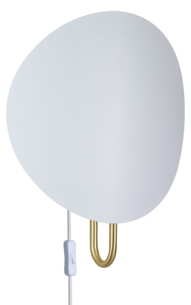 Lampa Ścienna DFTP by Nordlux, Spargo, biały, przedpokój, metal, design