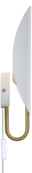 Lampa Ścienna DFTP by Nordlux, Spargo, biały, przedpokój, metal, design