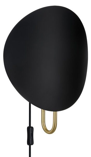 Lampa Ścienna DFTP by Nordlux, Spargo, czarny, przedpokój, metal, design