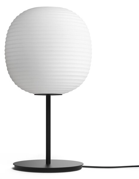 Lampa Stołowa New Works, Lantern Medium, ściemnialny, biały, salon, szkło, design