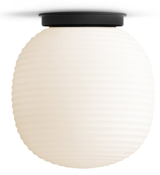 Lampa Sufitowa New Works, Lantern Medium, ściemnialny, biały, salon, szkło, design