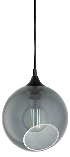 Lampa Wisząca DESIGN BY US, Ballroom, ściemnialny, szary, salon, szkło, design