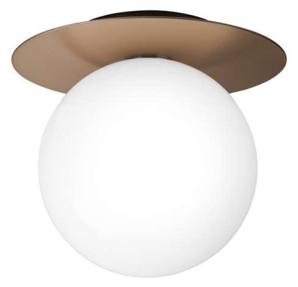 Lampa Ścienna Nuura Aps, Liila 1, ściemnialny, antyczny mosiądz, łazienka, szkło, skandynawski