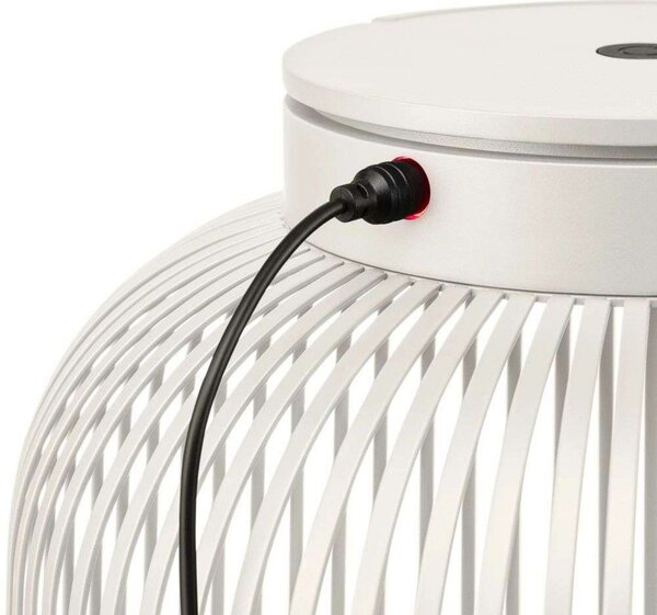 Zewnętrzna Lampa Blomus, ściemnialny, szary, taras, aluminium