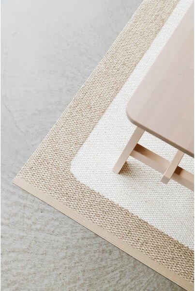Beżowo-kremowy dywan odpowiedni na zewnątrz 70x120 cm Ilda Beige – Pappelina