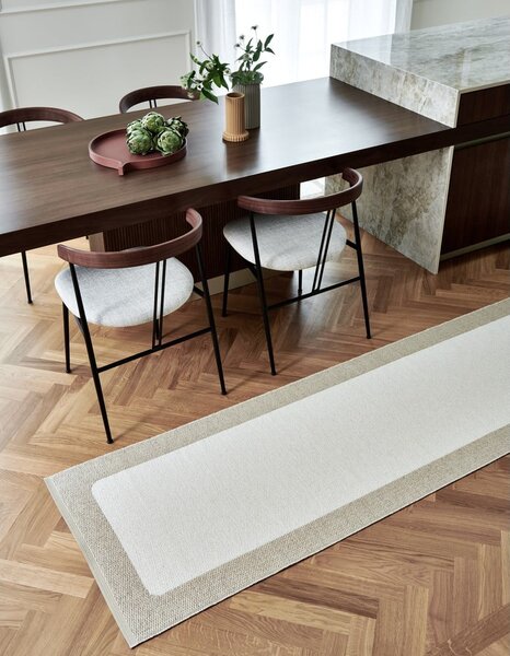 Beżowo-kremowy dywan odpowiedni na zewnątrz 70x120 cm Ilda Beige – Pappelina