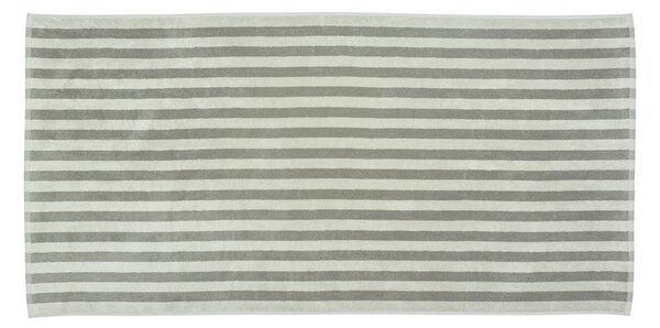 Zielony ręcznik kąpielowy z bawełny organicznej frotte 70x140 cm Arto – Blomus