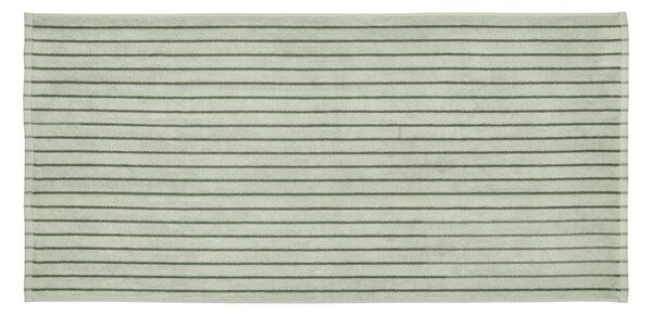 Zielony ręcznik kąpielowy z bawełny organicznej frotte 70x140 cm Arto – Blomus