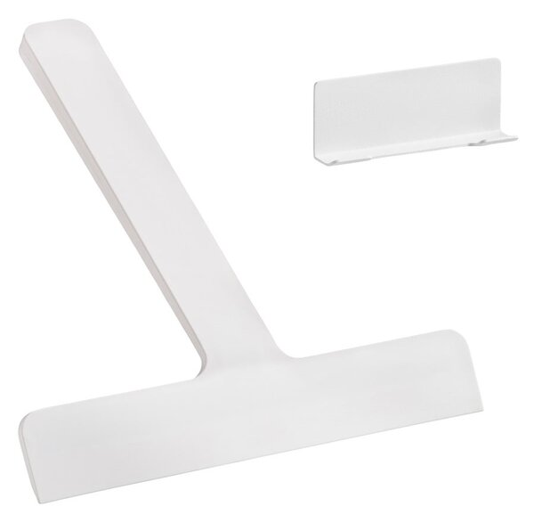 Biała ściągaczka z uchwytem 22 cm Ume – Zone