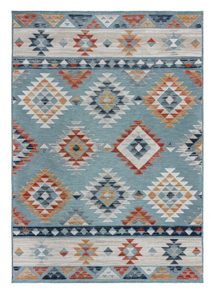 Niebieski dywan odpowiedni na zewnątrz 160x230 cm Avery Blue – Flair Rugs