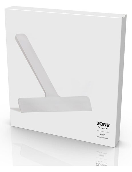 Biała ściągaczka z uchwytem 22 cm Ume – Zone