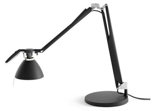 Lampa Stołowa Luceplan, czarny, gabinet | pracownia, metal