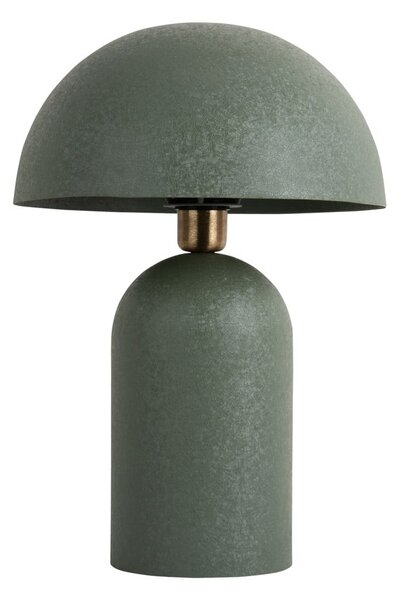Zielona lampa stołowa z metalowym kloszem (wysokość 43 cm) Boaz – Leitmotiv