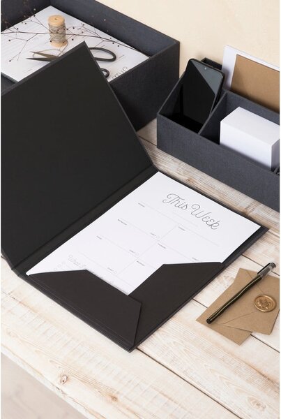 Kartonowy organizer na dokumenty Paulina Paper Laminate A4 – Bigso