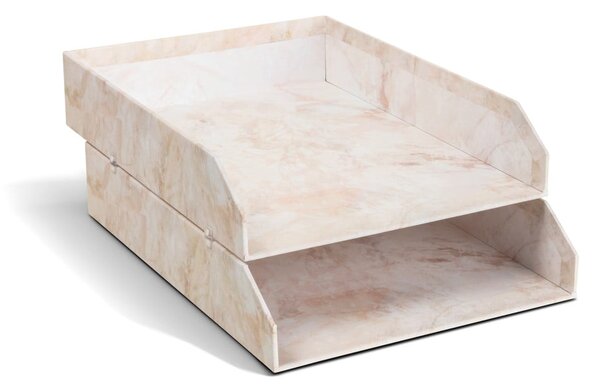 Kartonowe organizery zestaw 2 szt. na dokumenty Hakan Paper Laminate – Bigso