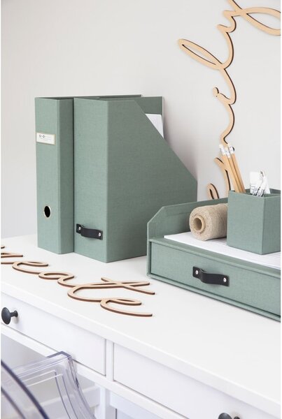 Kartonowy organizer na dokumenty Estelle Canvas Paper Laminate – Bigso
